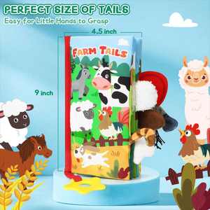 Libros de Tela Suave con Sonido para Bebés, Niños Pequeños y Niños - Product Image 2