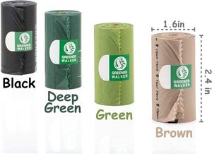 Custom Printed Biodegradable <b>Compostable</b> Eco Pet Poop <b>Bag</b> Dog Shit Waste <b>Bags</b> - Product Image 5