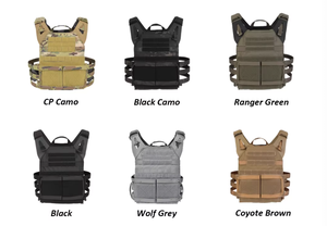 Nouveau produit : Gilet tactique modulaire réglable en Cordura, pour entraînement, jeux, paintball, assaut, chasse, en nylon imperméable - Product Image 6