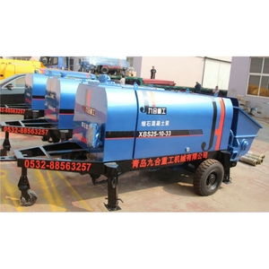 JIUHE Maquinaria para Concreto, Bomba de Transferencia de Cemento Portátil, Móvil, Montada en Remolque, Mini Bomba de Bombeo de Concreto Diésel en Venta - Product Image 6