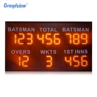 Tableau de scores électronique LED numérique grand écran pour extérieur, basketball, volleyball, avec minuteur, prise en charge SDK OEM, 1 an de support CMS, numérique 4mm