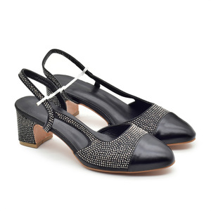 <span class=keywords><strong>Sandales</strong></span> d'extérieur <span class=keywords><strong>italiennes</strong></span> de luxe pour femmes avec fermeture ouverte doublure en polyester et ensembles de sacs assortis chaînes décorées-pour la mode de fête - Product Image 6