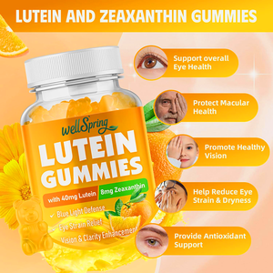 Caramelle Gommose Multivitaminiche per Bambini e Adulti, Vitamina C ed E, Protezione dalla Luce <span class=keywords><strong>Blu</strong></span>, Sollievo dalla Tensione Oculare, Chiarezza della Vista, Supporto Antiossidante - Product Image 2
