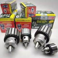 Accessoires de raccordement conique robustes B16 B18 pour machines-outils CNC, mandrins de perçage à clé de type CNC 13mm 16mm