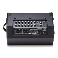 COOLMUSIC BP40D 80-Watt Battery Powered Acoustic Guitar Amplifier Ukelele Portable Outdoor Busking Speaker