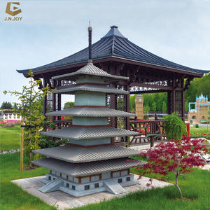 SGMS21 alta calidad impermeable mundialmente famoso edificio Torre Eiffel miniatura paisaje edificio modelo para Parque - Product Image 4