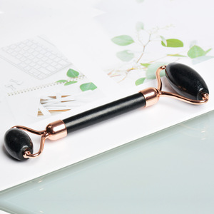 Rouleau de massage en jade DIY, meilleur outil anti-âge, rouleau facial original en obsidienne et jade - Product Image 4