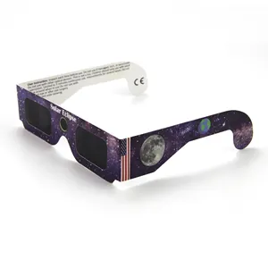 نظارات للحجب الشمسي معتمدة من ISO من المصنع تصميم مخصص لمشاهدة حجب الشمس بسعر الجملة