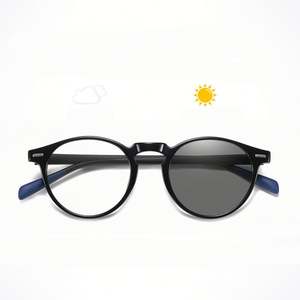 Gafas de Computadora Fotocromáticas Retro de Moda con Logotipo Personalizado 2025, Bloquean la Luz Azul, Cambian de Color, Gafas Anti Luz Azul para Mujer - Product Image 2