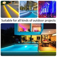 Alimentation électrique à commutation pour bande lumineuse LED industrielle extérieure, étanche IP68, 12V CC, entrée 100-265V, sortie 8A, efficacité 90%