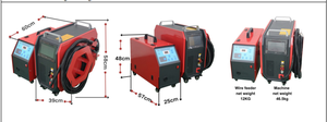 Nouvelle machine de soudage laser à fibre CW portative mini et compacte de 1500 W, à refroidissement par air, pour la soudure de l'acier et de l'aluminium, fournie directement par l'usine - Product Image 3
