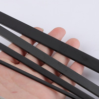 Bracelets et bracelets en métal pulseras vierges plats manchette droite barre de bracelet en acier inoxydable pour le bricolage
