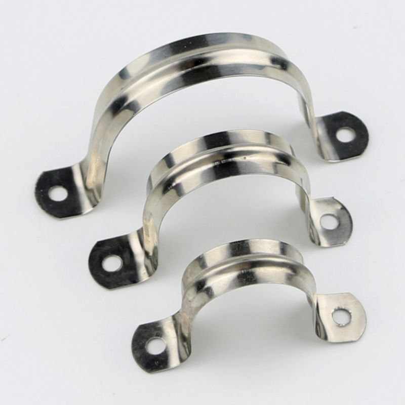 Stainless Steel Cable Clamp Rubber Cushioned