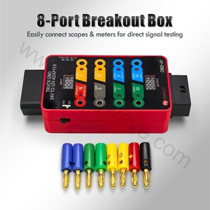 <span class=keywords><strong>Convertidor</strong></span> para Camiones Hwaut ODB-01, Adaptador <span class=keywords><strong>de</strong></span> 12-24V <span class=keywords><strong>a</strong></span> 12V y Caja <span class=keywords><strong>de</strong></span> Distribución con Interfaz OBD y Pantalla LCD para Vehículos - Product Image 5
