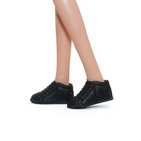 Chaussures Assorties Colorées pour Poupée de 30 cm : Sandales à Talons Hauts et Plates en Plastique, Modèle Éducatif, Échelle 1:6, Jouet Doux, Style Mixte