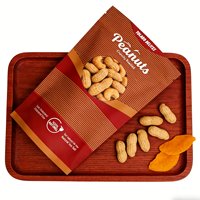 Emballage personnalisé Doypack à fermeture éclair supérieure pour fruits secs, sachet pour cacahuètes, noix de pin, cacahuètes mélangées, noix de cajou