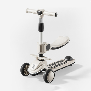 Trottinette pour enfants à prix de gros, vente chaude, avec roues lumineuses, mini trottinette à pédales pour bébés - Product Image 6