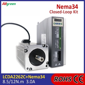 ชุดไดรเวอร์มอเตอร์สเต็ปเปอร์ AC150V~250V 3A 8.5/12N.m 1000PPR 2 เฟส Nema34 แบบวงปิด สำหรับเลเซอร์/CNC - Product Image 2