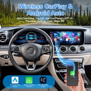 New Design 12.3" Dual Screen Dashboard Car Radio Screen Android <b>Auto</b> Head Unit Monitor for Mercedes Benz E Class W213 2016 2018 - Product Image 5