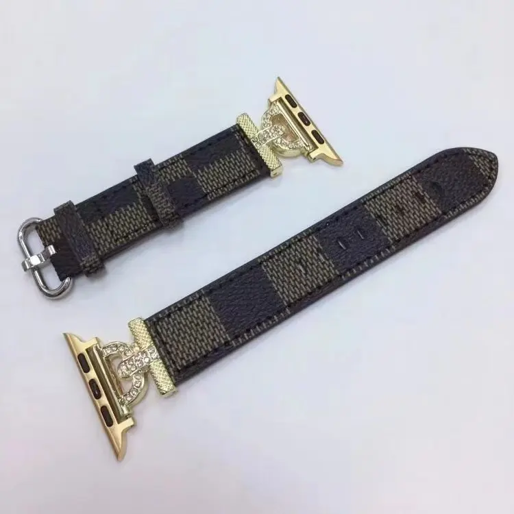 Tali jam kulit asli 20mm, ikat pengganti 45 44 41 40 49mm untuk jam tangan Apple Seri 8 ultra 7 SE seri tali jam asli