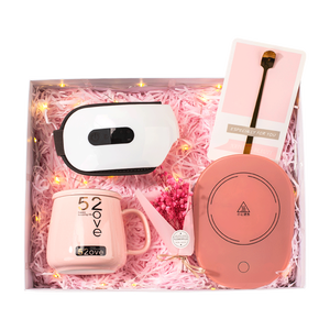 Offre Spéciale belle chauffage Tasse avec cuillère + fleur + Eye massage de luxe Promotionnel Cadeaux Du jour De Valentine D'anniversaire cadeau ensembles pour femmes - Product Image 5