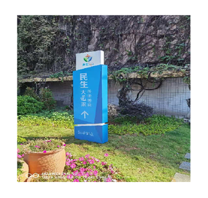 Cộng Đồng Ngoài Trời 3D Không Thấm Nước Đứng Miễn Phí Kim Loại Marquee Đăng Cho Tuyên Truyền - Product Image 1