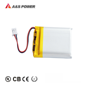 High quality 803035 rechargeable <span class=keywords><strong>3</strong></span>,7 v 800mah Li-Ion Polymer battery for medical products - Product Image 3