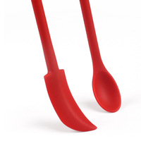 Ensemble de 3 mini spatules à double extrémité en silicone pour la cuisine et la beauté