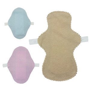 Juego de Toallas Sanitarias Reutilizables de Forro Polar Rosa Personalizadas, Toalla Menstrual Lavable Reutilizable, Toalla Sanitaria de Algodón Reutilizable - Product Image 4