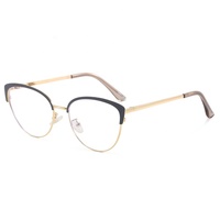 Monture de lunettes anti-lumière bleue œil de chat personnalisée, tendance et à la mode, certifiée ISO9001 CE pour un usage quotidien, le bureau et l'utilisation d'ordinateurs