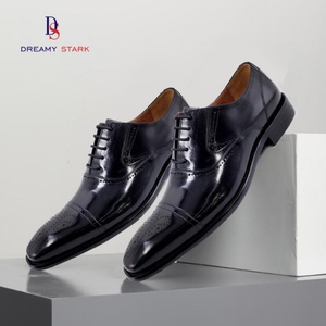 Zapatos de Vestir Formales para Hombre, Marca Original 2024, Elegantes, de Cuero Vacuno Genuino, Oxford de Alta Calidad para Caballero de Negocios - Product Image 5
