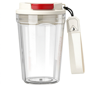 Gobelet isotherme Tritan 400 ml pour café, cola, sport, homme, couple, bouteille d'eau portable, élégant, minimaliste, pour voyage - Product Image 6