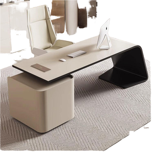 Ceo scrivania ufficio Paint-cotto tavolo capo <span class=keywords><strong>fabbrica</strong></span> vendita diretta vendita calda di lusso facile installazione scrivania da ufficio - Product Image 6
