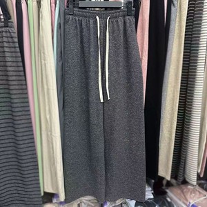 Pantaloni a vita alta a righe a gamba larga in cotone a <span class=keywords><strong>costine</strong></span>, stile cinese, alla moda, nuovi, di tendenza, che valorizzano l'altezza e snelliscono, bestseller primaverile - Product Image 4