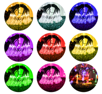 Guirlandes lumineuses populaires pour la décoration de jardin, étanches, en forme de goutte d'eau, d'étoile, de boule, ampoules solaires pour jardin, lumières de jardin multicolores
