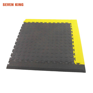 Carreaux de sol de <span class=keywords><strong>garage</strong></span> antidérapants imperméables en PVC de 6mm d'épaisseur 50x50cm cloison de rangement pour lavage de voiture et <span class=keywords><strong>garage</strong></span> - Product Image 3
