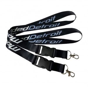 Yuewen Cheap Wholesale Sublimation Neck Strap Printed With Logo Custom <b>Ribbon</b> Lanyard - Product Image 4