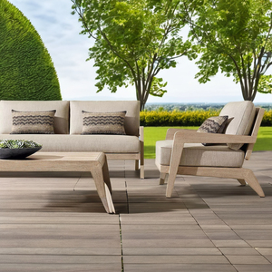 Nuovi Arrivi: <span class=keywords><strong>Set</strong></span> di Divani <span class=keywords><strong>da</strong></span> <span class=keywords><strong>Giardino</strong></span> di Lusso in Teak Massello per Esterni - Product Image 2