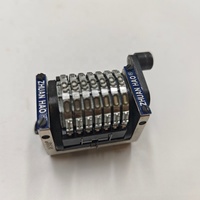 Machine de numérotation rotative horizontale, sens antihoraire, trois chiffres encastrés pour GTO46 GTO52