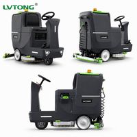 Nettoyeur de sols commercial LVTONG 1140 mm de large pour le nettoyage des centres commerciaux et des supermarchés