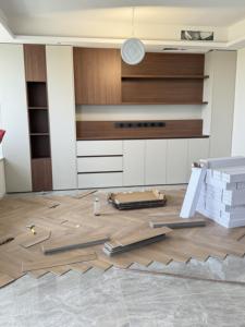 Fournisseur de planches de vinyle rigides Pavimento bon marché imperméables Click Floating Floor Planches de <span class=keywords><strong>sol</strong></span> en <span class=keywords><strong>plastique</strong></span> en pierre Board SPC Flooring - Product Image 4