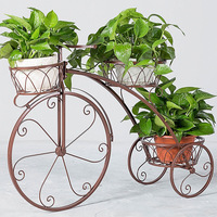 Offre spéciale pour usage domestique multicouche intérieur vert radis fleur support créatif forgé mariage centres de table décorations de table