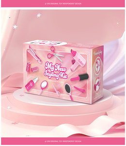 Juego de Peinado para Juegos de Rol, Accesorios Cosméticos Realistas, Kit de Disfraces de Princesa para Niñas - Product Image 4
