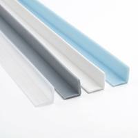 Bande de joint d'étanchéité en silicone en forme de L Jacey, auto-adhésive, pour comptoir de cuisine et porte de douche de salle de bain