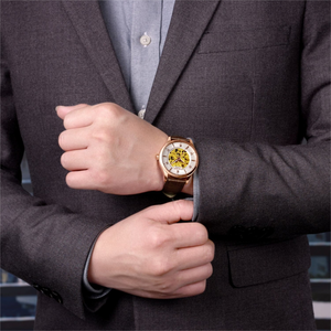 Reloj Mecánico Automático Megir de Acero con Diseño Hueco 62058, Personalizable con su Nombre, Movimiento Japonés - Product Image 3