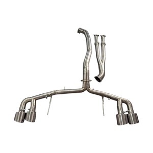 Sistema de Escape de Alto Rendimiento Vortex Performance SS304 para Nissan GTR R35 VR38DETT, Tubo en Y de Alto Flujo, Silenciador Catback con Cuatro Salidas - Product Image 1