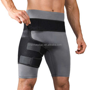 قابل للتعديل ضغط دعم الفخذ الفخذ الفخذ الفخذ الفخذ الفخذ الفخذ اوتار الركبة الوركي العصب لتخفيف الآلام واقية - Product Image 1