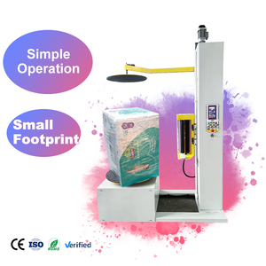 เครื่องห่อพาเลทแผ่นฟิล์มยืดแบบหมุนอัตโนมัติ - Product Image 1