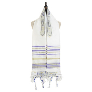 Châle de prière ethnique en gros d'usine, foulard unisexe de haute qualité, écharpe d'épaule - Product Image 2
