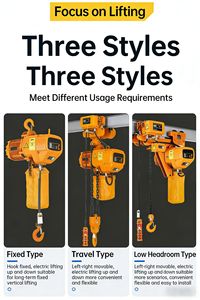 1 Ton Alat Angkat Rantai Listrik |   Alat Pengangkat Putar Listrik dengan Pengait untuk Konstruksi Bertahap - Product Image 4